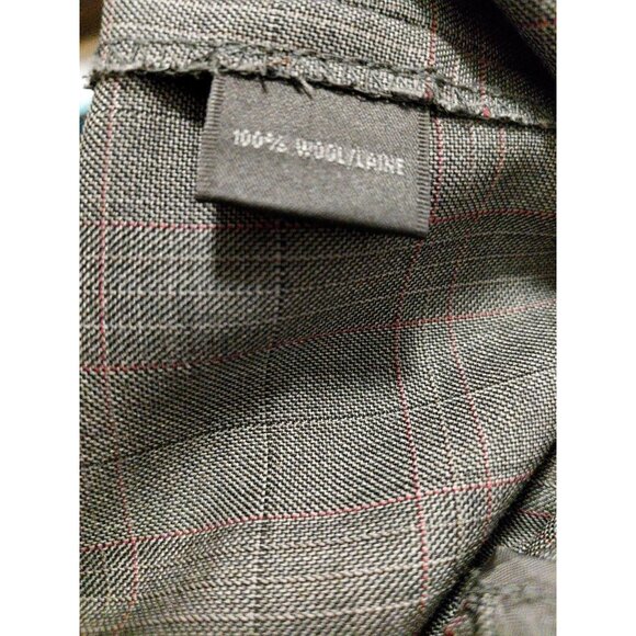 Lafayette 148 New York Women's Dress Pants Wool Wide Leg Grey Size 6  30x33 - Picture 7 of 7